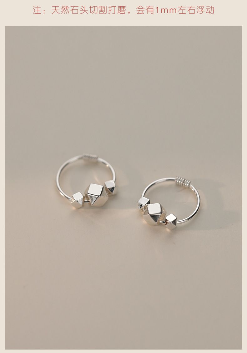 925er Silber Design Ohrringe, Damen