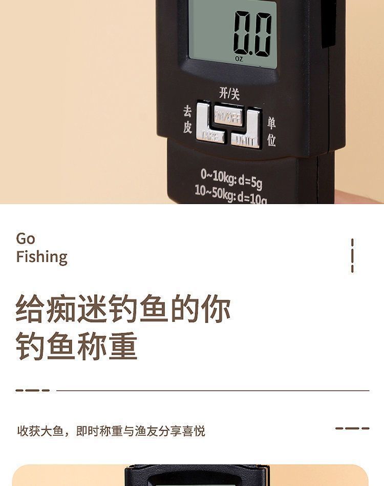 Mini tragbare elektronische Waage 50kg