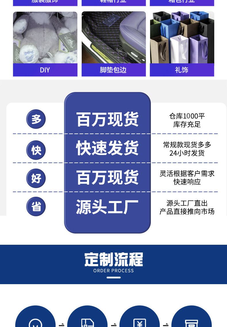 发圈专用4倍高弹力松紧带方圆形皮筋进口乳胶丝DIY服装辅料批发