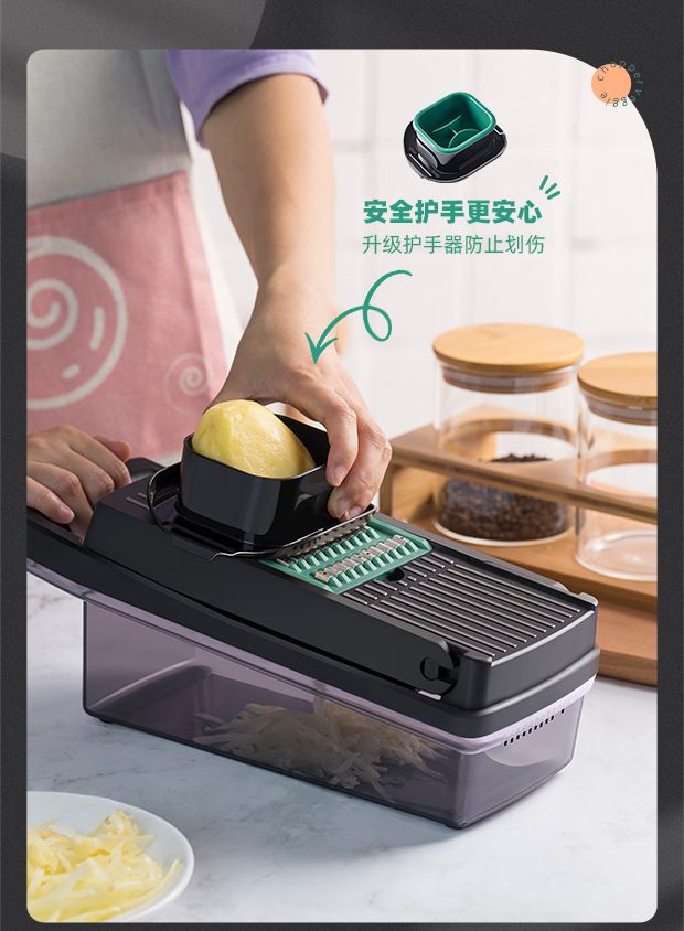 Gemüseschneider-Set, Kartoffelschneider, Zwiebelhacker, multifunktional