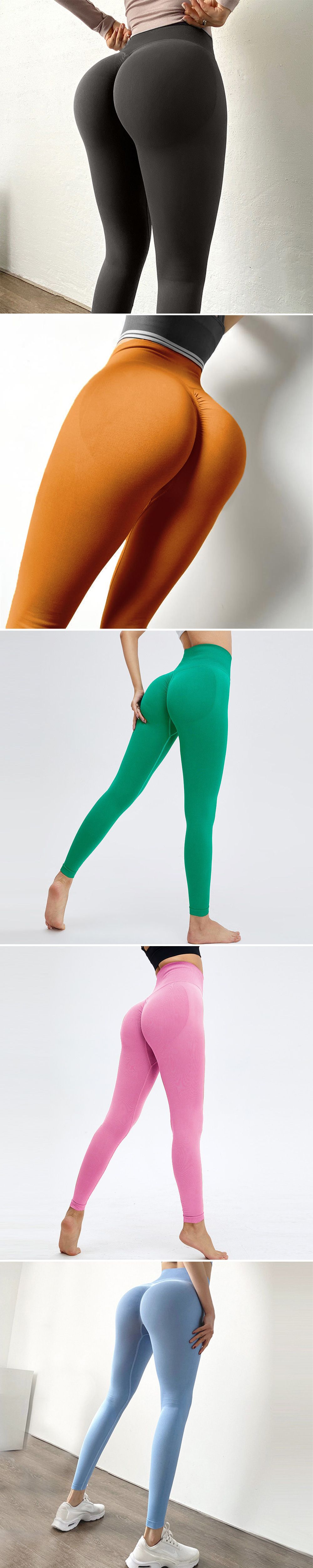 Yoga Pantolonu Seamless Yüksek Belli