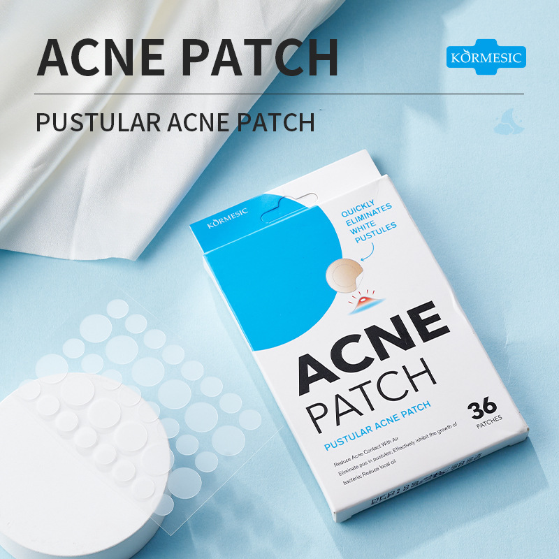 KORMESIC acne patches, facial cleansing and care treatment