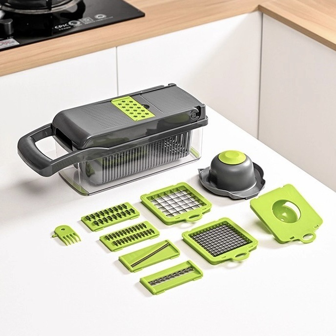 16-Function Vegetable Cutter, Slicer, Grater, Kitchen