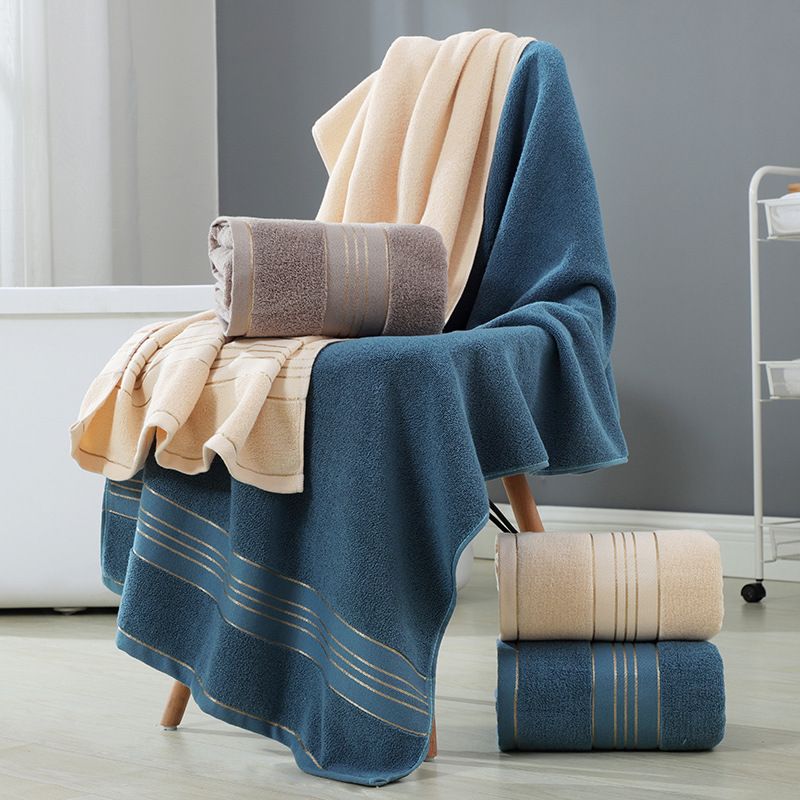 Baumwoll-Handtuch-Set dreiteilig Geschenkbox