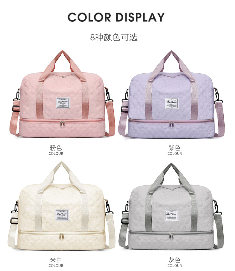 Travel bag large capacity lightweight portable handbag