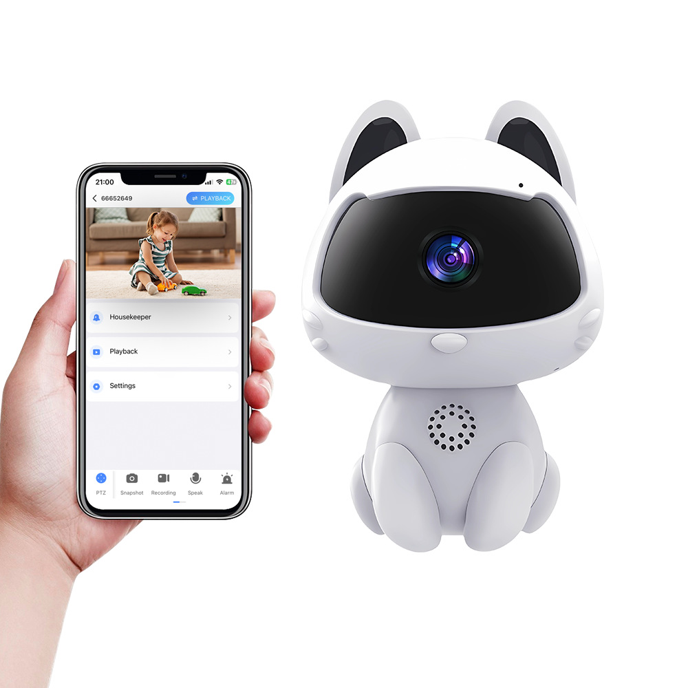 K9 wireless pet camera, HD, night vision, smart security