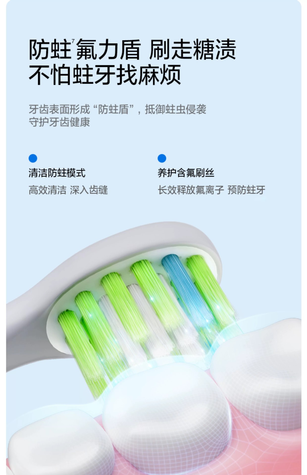 Usmile Q3S Children's Electric Toothbrush Rechargeable 3-12 Years