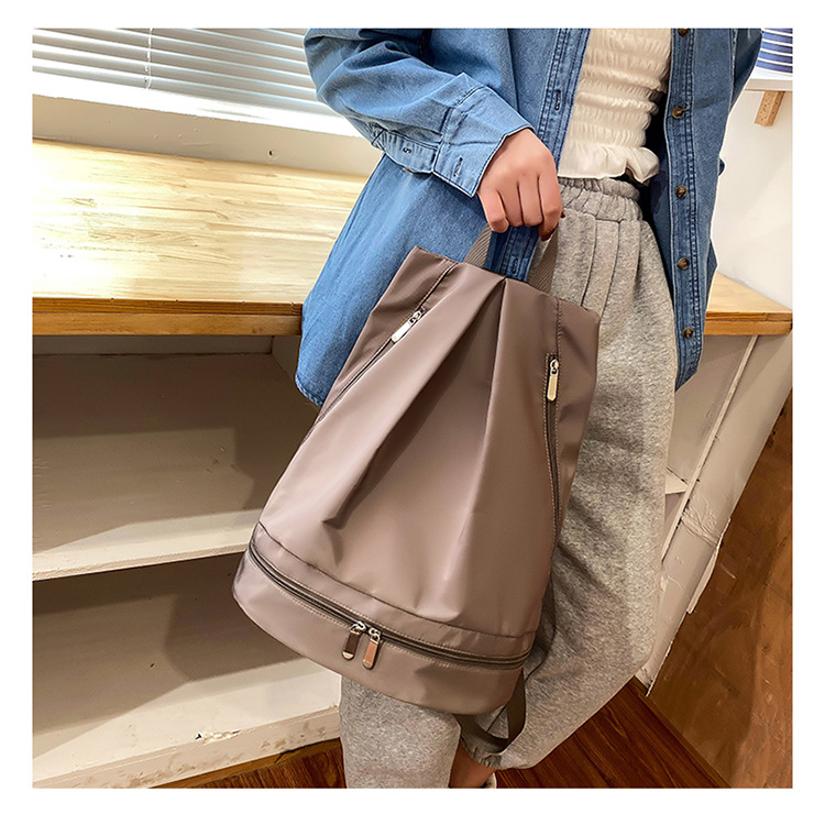 Fitness-Rucksack mit Schuhfach, Oxford-Gewebe