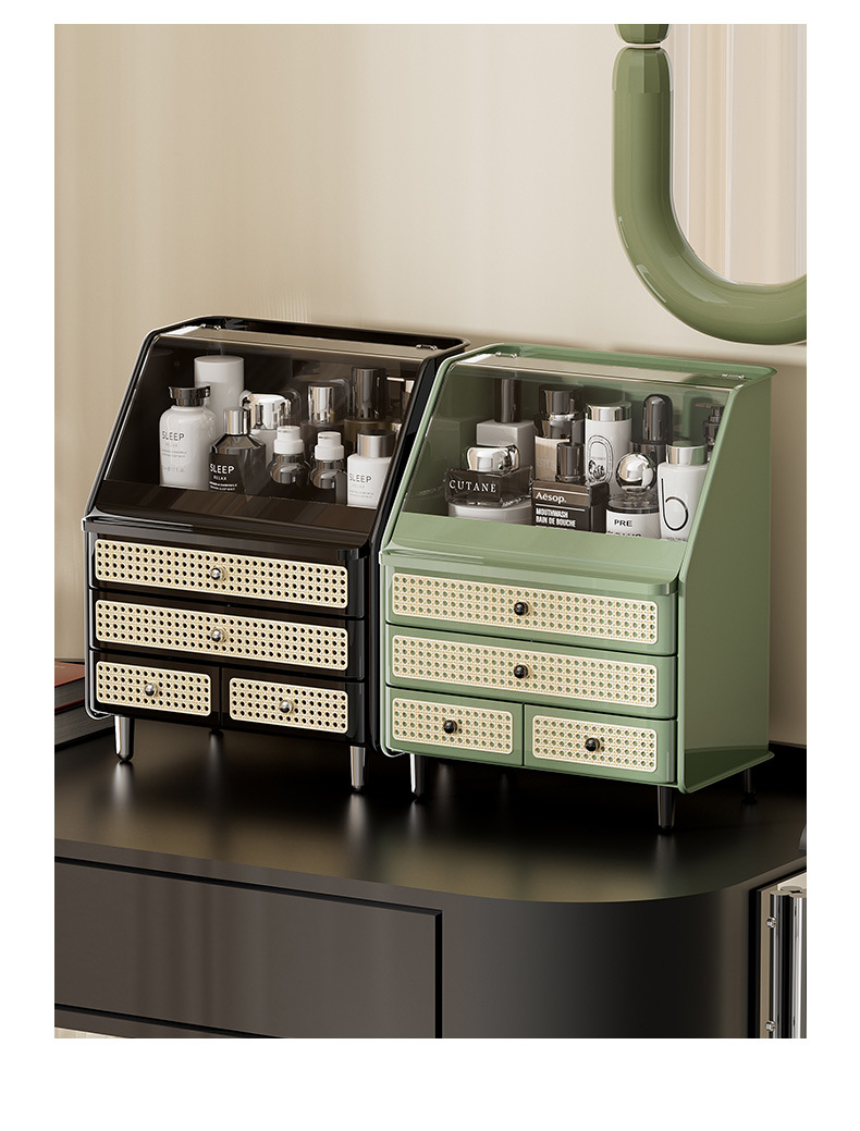 Makeup Storage Box with Lid Dustproof