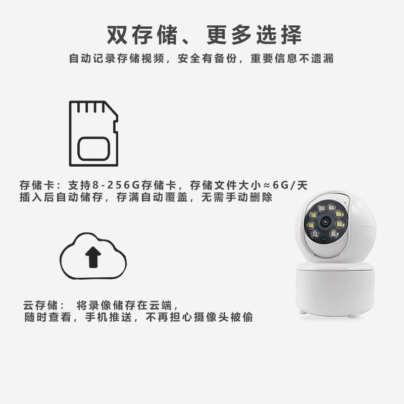 Xiongmai Icsee wifi kamera, gece görüşü, yüksek çözünürlük