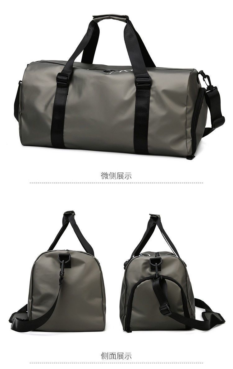 Sports backpack waterproof with dry-wet separation compartment
