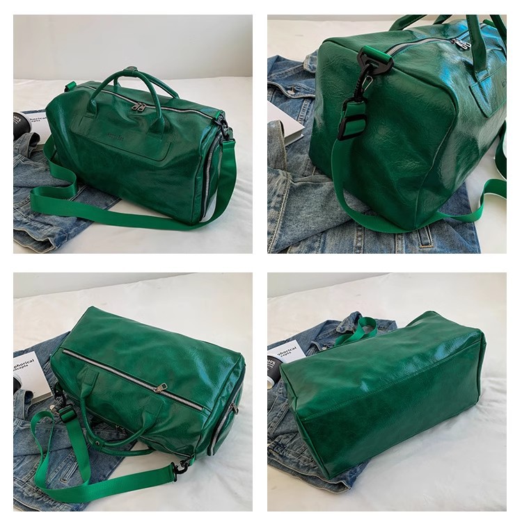 Travel bag, PU material, large capacity, multipurpose