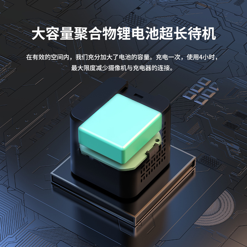 内外贸电商爆款摄像头高清安防家用监控器免插电WIFI远程摄相机
