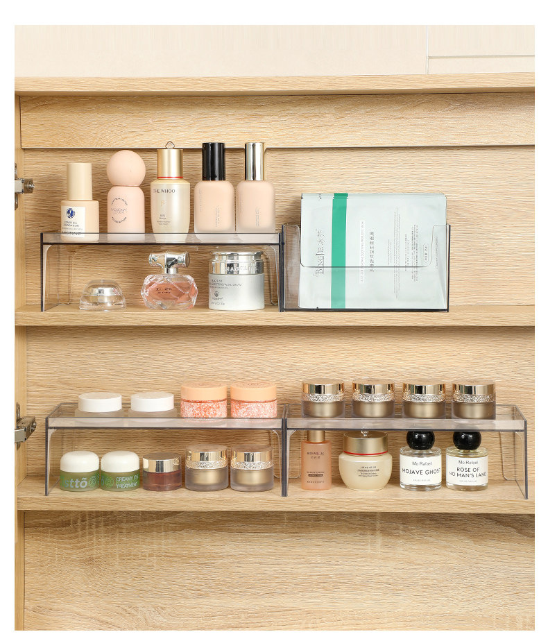Badezimmer Aufbewahrungsbox transparenter Acryl Kosmetik Organizer