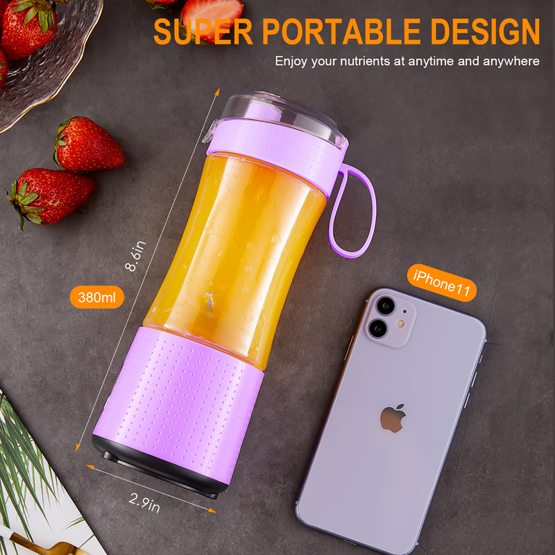 Sınır ötesi elektrikli sıkacağı taşınabilir mini sıkacağı bardak USB blender üreticisi toptan sıkacağı