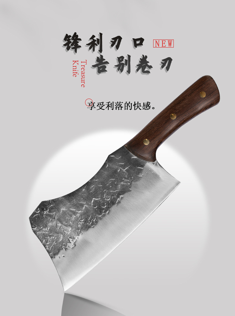 Longquan handgeschmiedetes Kochmesser, Knochenmesser, Heimset