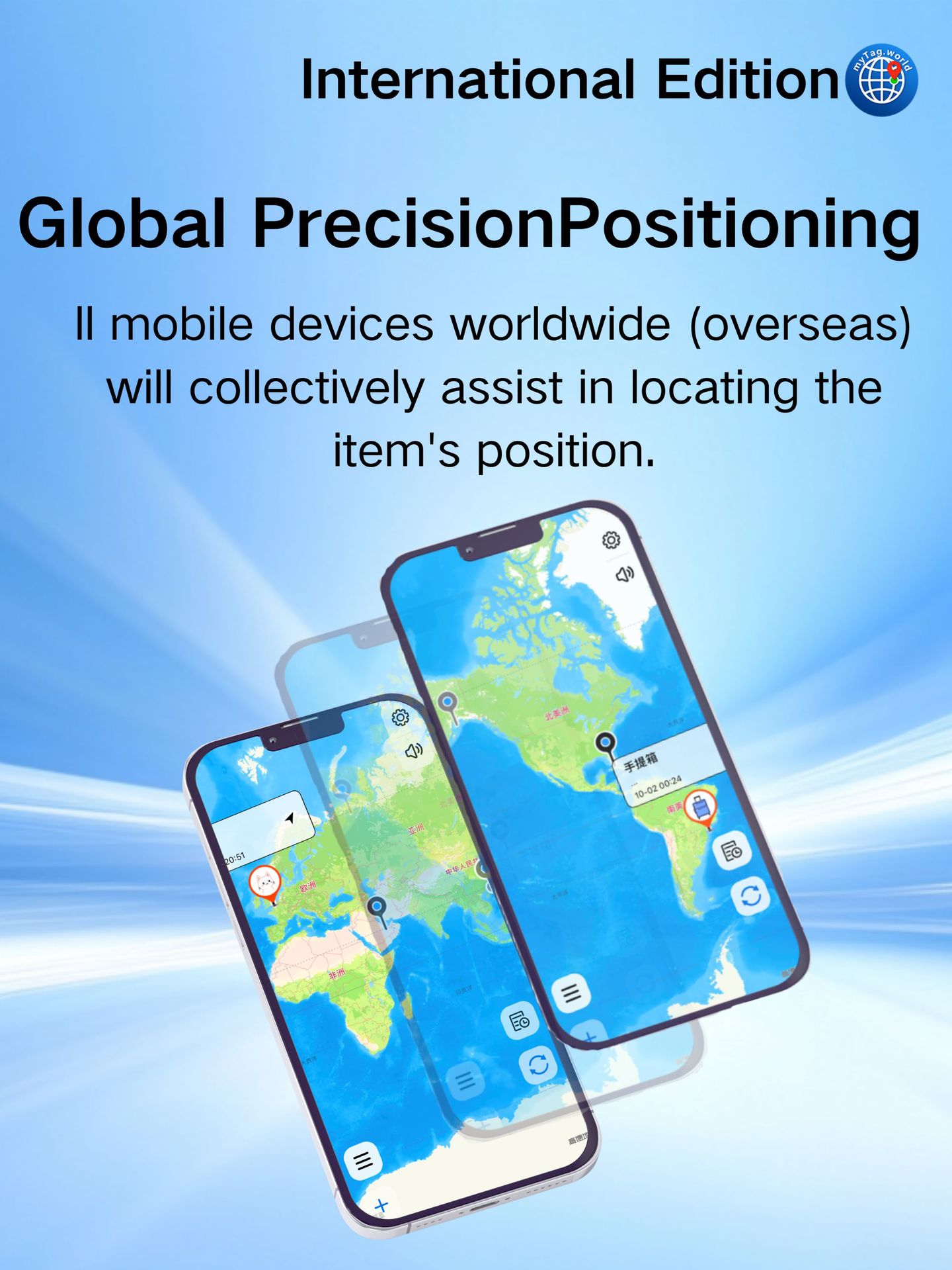 Universal GPS Tracker Dual System Positioning All Models