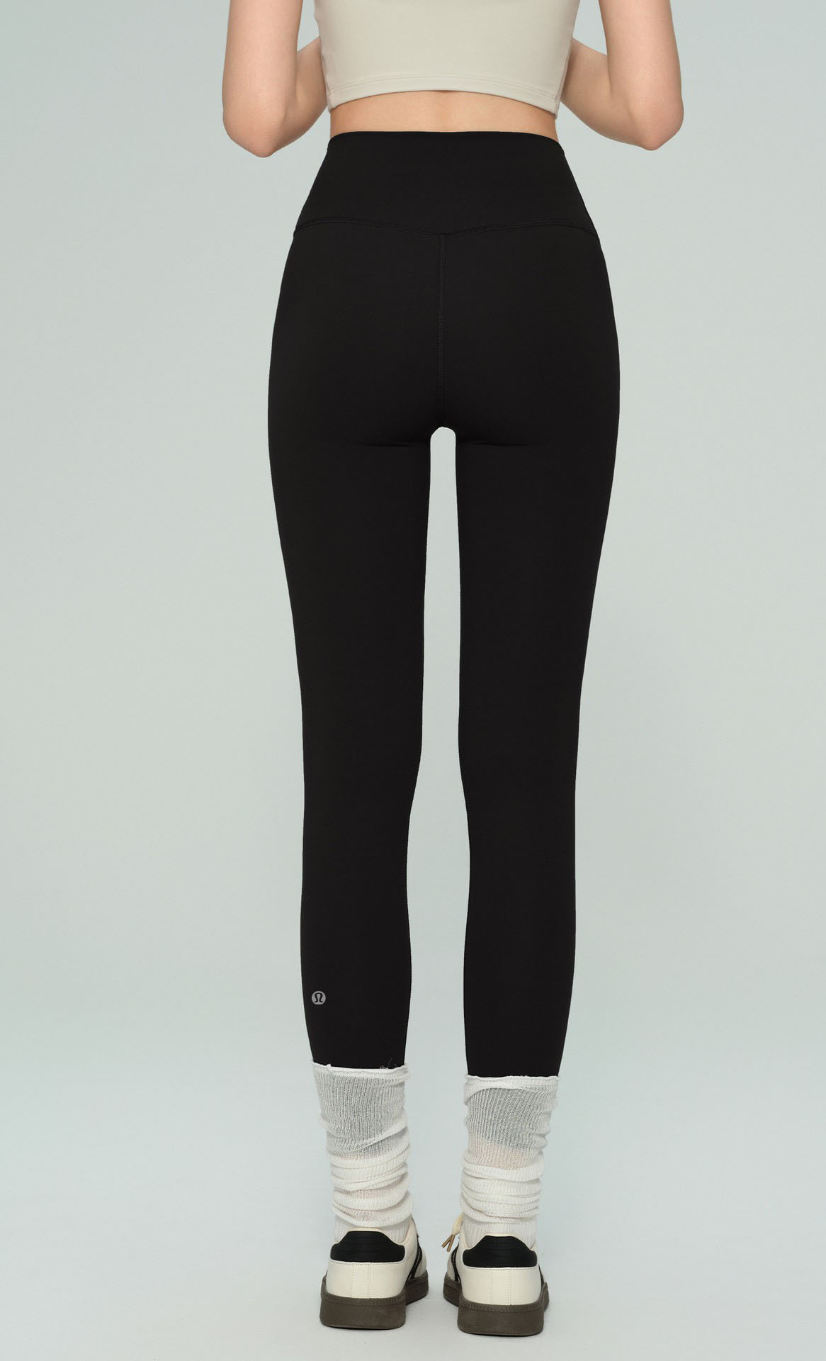 LULU gefütterte Yoga-Leggings thermische Hai-Leggings