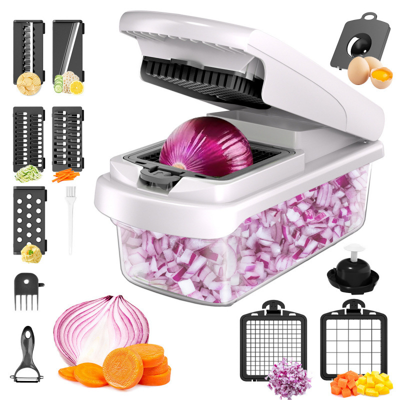 Vegetable chopper, 15-in-1 kitchen tool