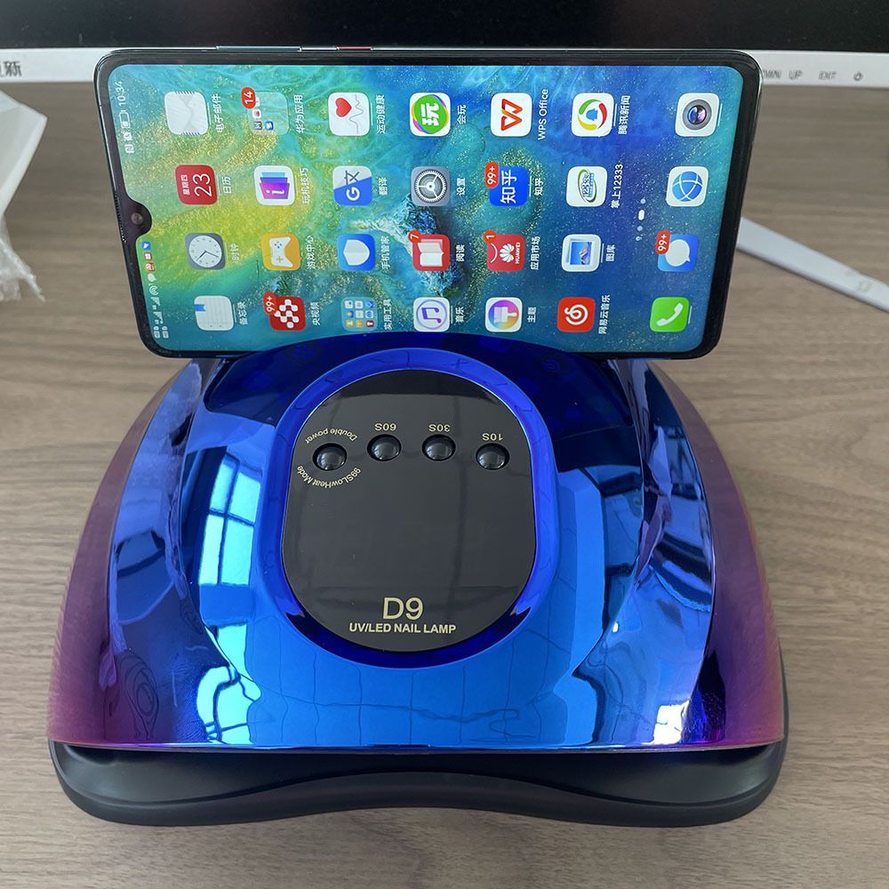 150W D9 intelligente Nageltrockenlamp LED Sensor