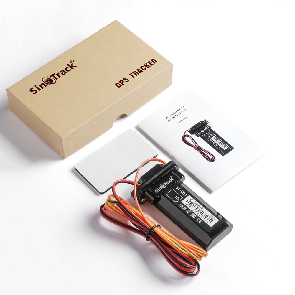 GPS-Fahrzeugtracker, 4G+2G, wasserdicht, Modell ST-901L