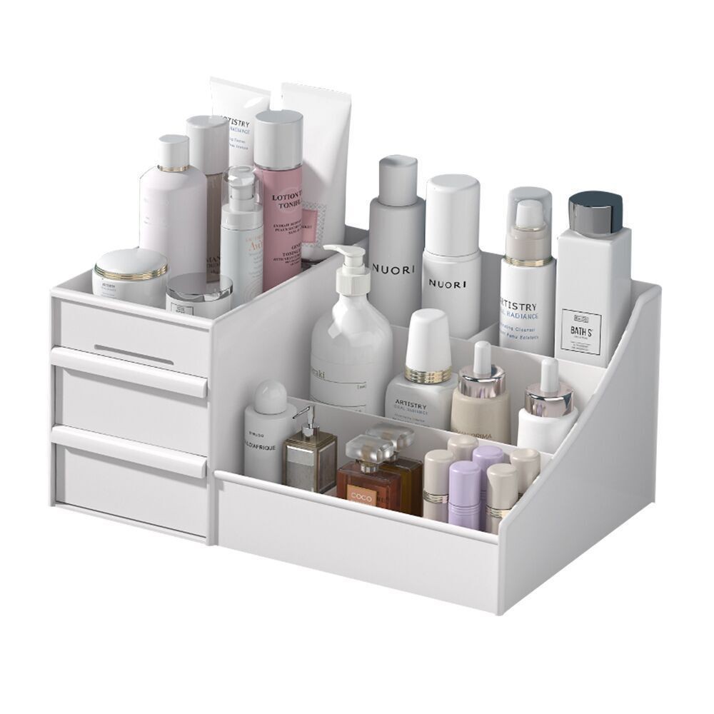 Kosmetik-Aufbewahrungsbox Schminkplatz Badezimmer-Organizer
