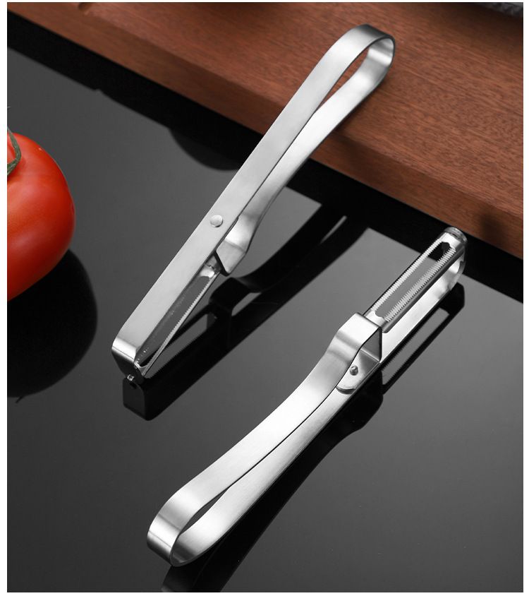 Multifunctional stainless steel fruit and vegetable peeler