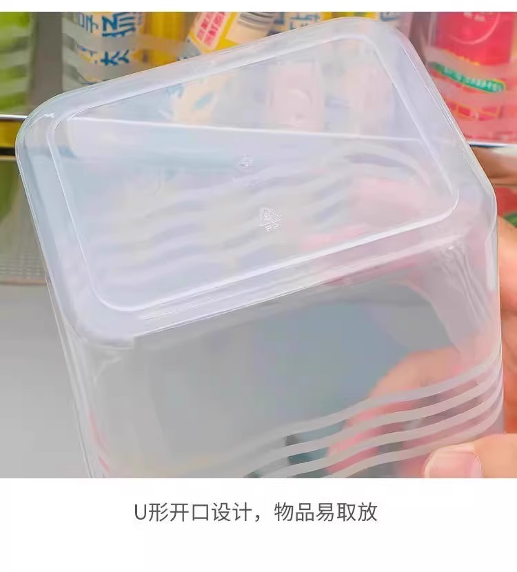 Refrigerator side storage box with wheels durable
