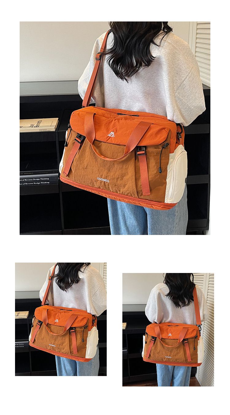 Women's travel bag with dry and wet separation, large capacity