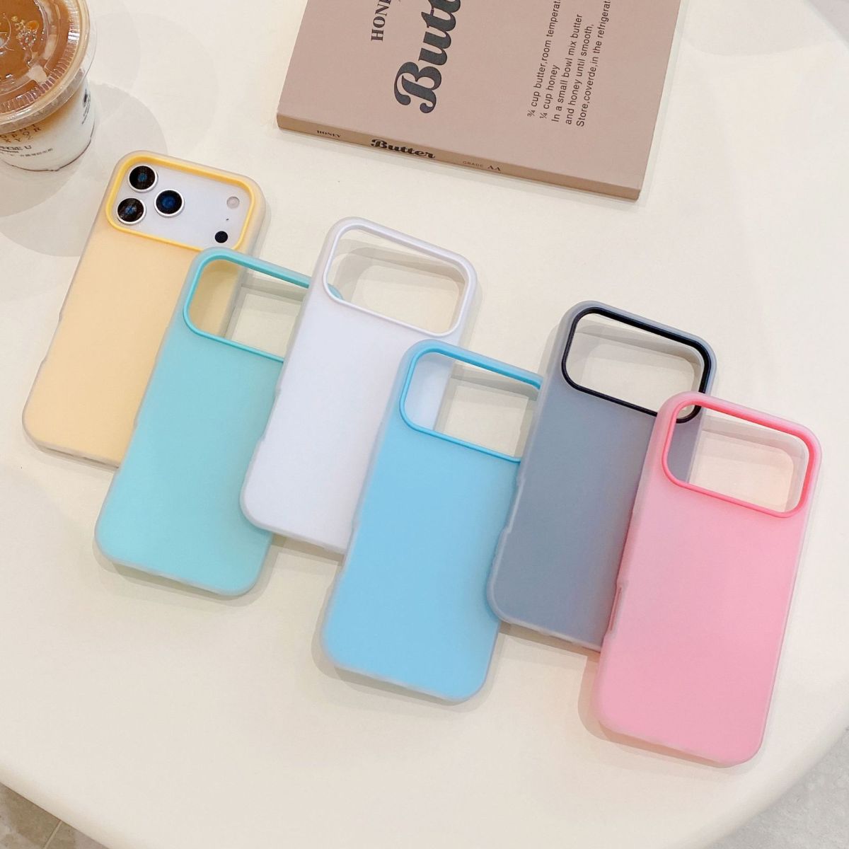 Apple iPhone 16 Pro Max 15 11 12 gel case 2-in-1 design