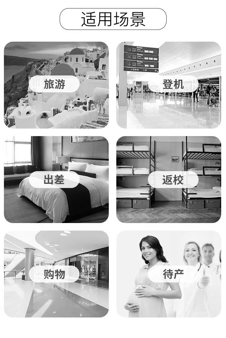 圆标飞机旅行收纳包加厚大容量衣服手提收纳袋旅游行李箱整理袋厂