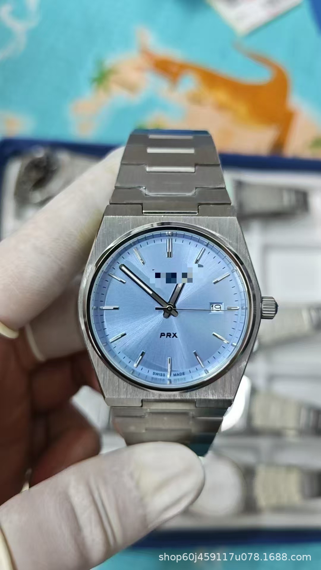 PRX Superplayer Edelstahl Mechanische Quarzuhr
