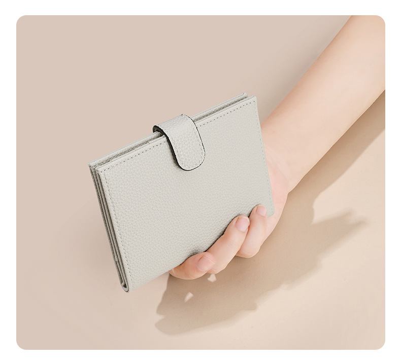 RFID-Reisepass-Tasche, multifunktional, Leder
