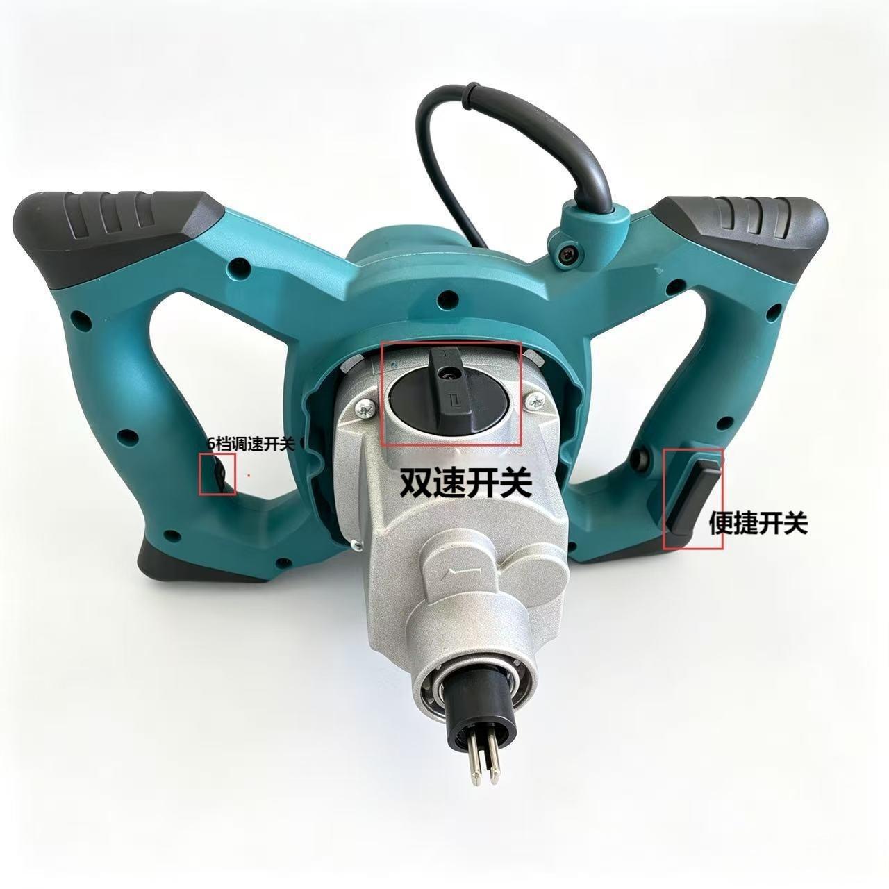 Industrielle elektrische Rührmaschine, leistungsstark, Beton/Farbe