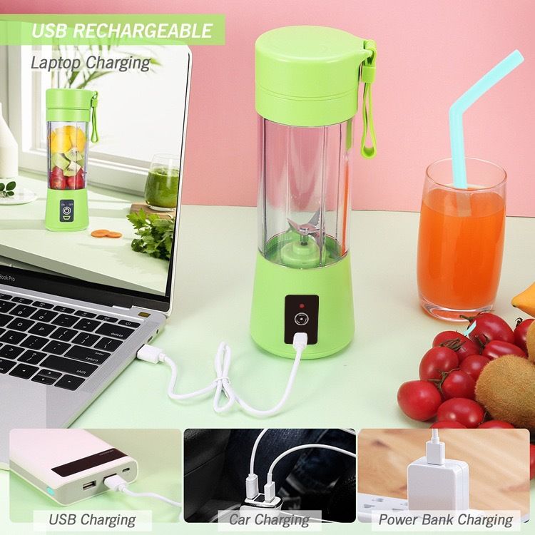 Portable Fruit Juicer, Wireless Charging