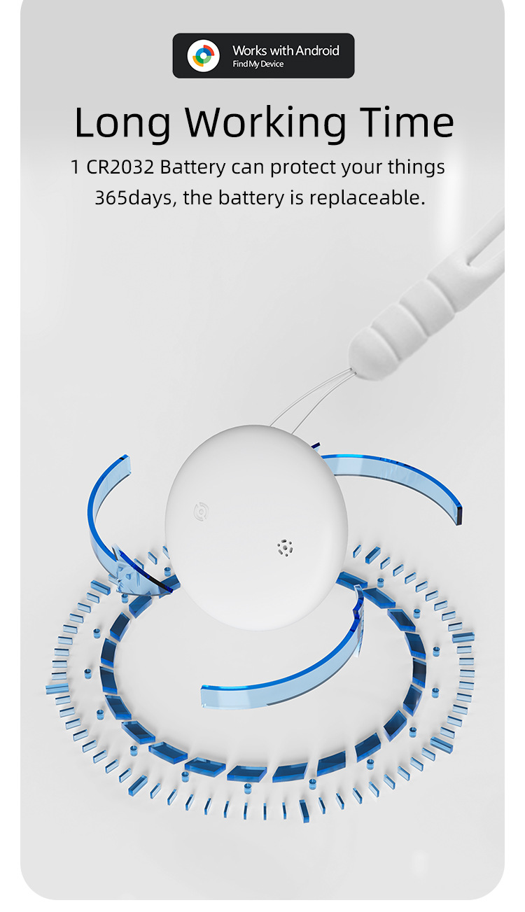 Round locator, Android Bluetooth tracker