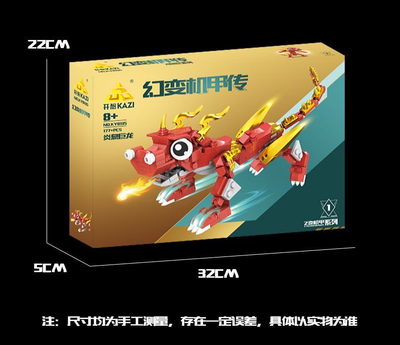 Kaizhi 2'si 1 arada transformasyon robotu, erkek çocuk