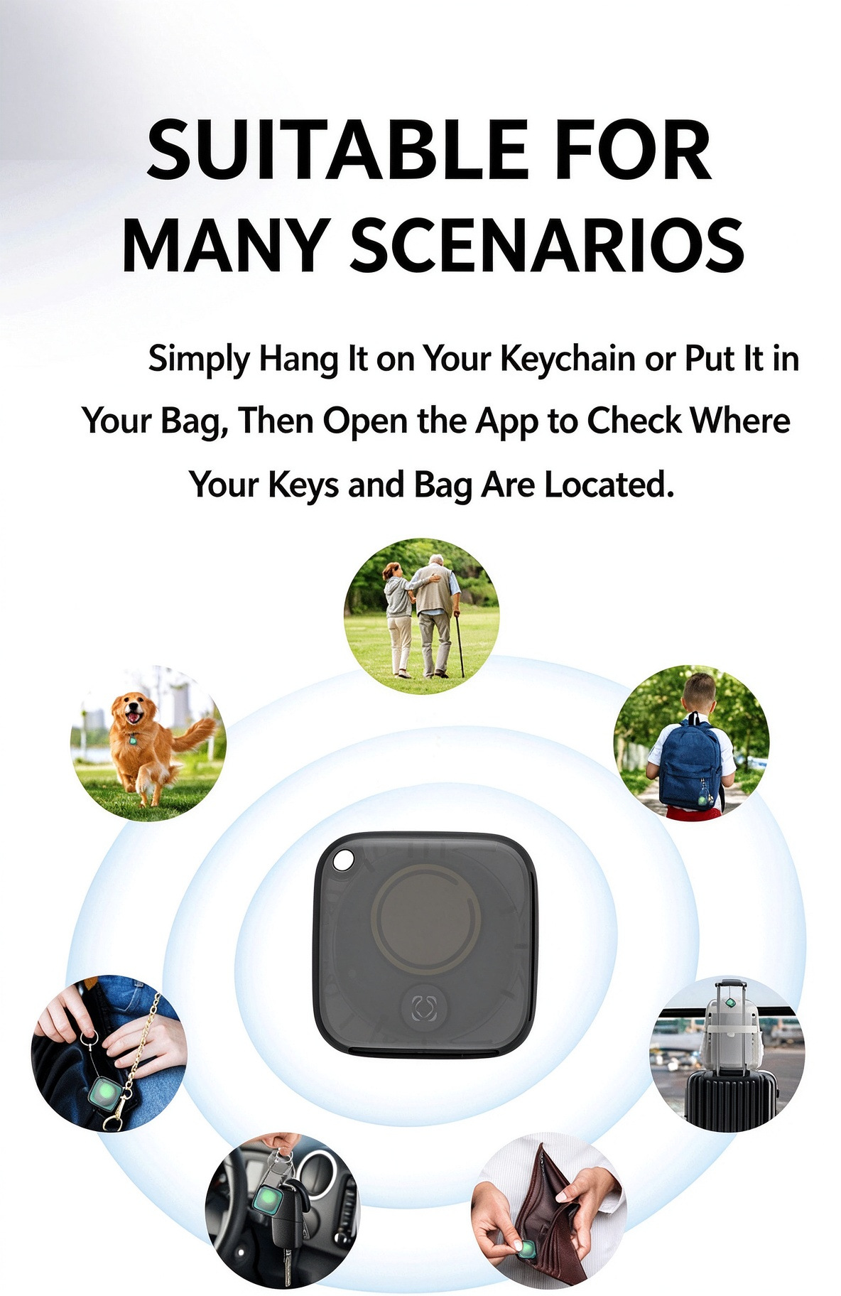 Bluetooth-Artikel-Tracker Apple-kompatibel