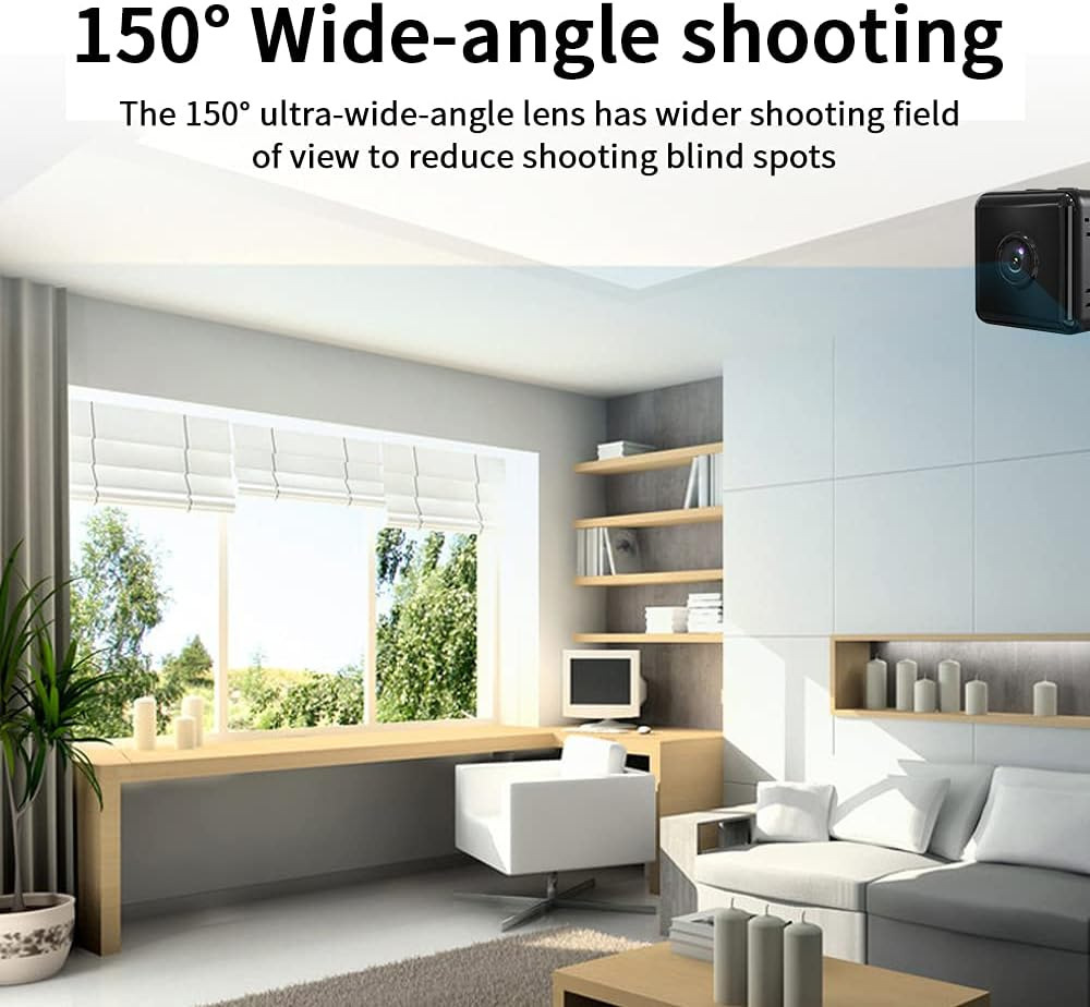 X6DS WiFi security camera, 480p, night vision