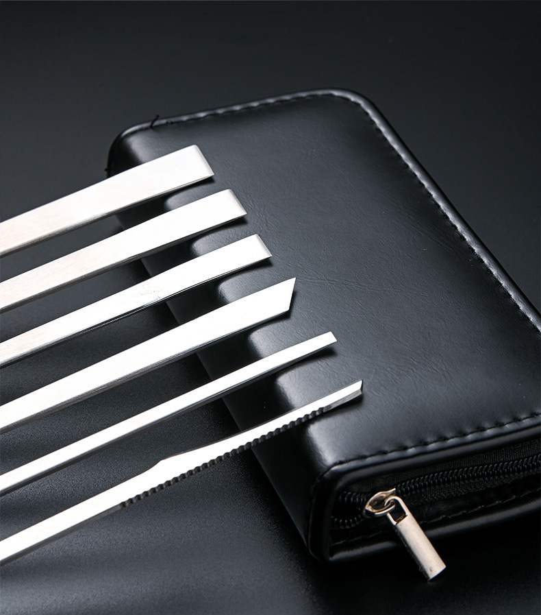 Stainless steel pedicure knife set, 3-piece