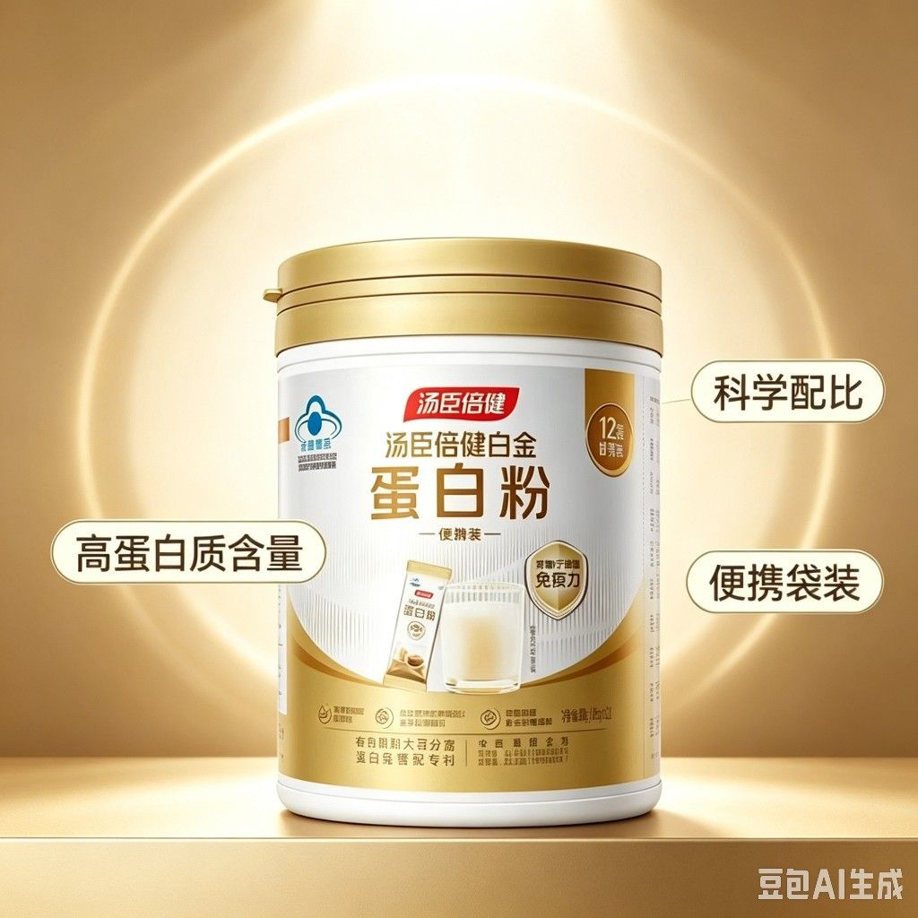 代发汤.臣.倍健金装蛋白粉120g(10g*12袋)成人蛋白质 正品
