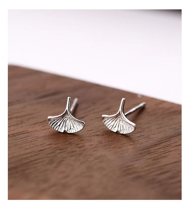 S999 Silberohrstecker minimalistisches Design