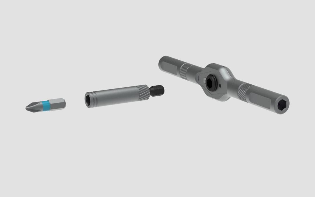 24-in-1 ratchet screwdriver set, high hardness