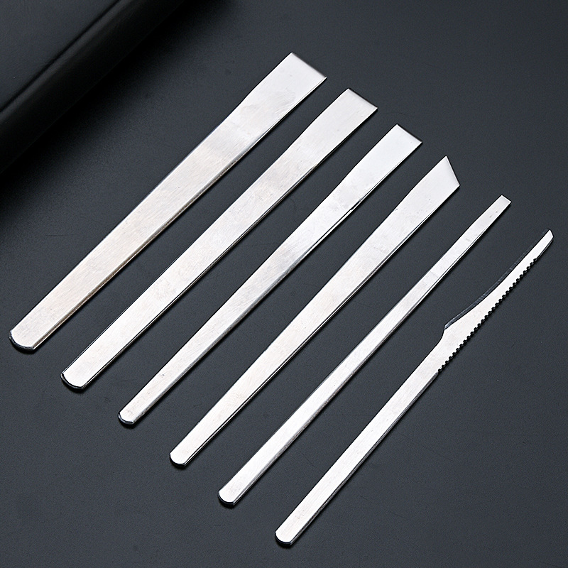 Stainless steel pedicure knife set, 3-piece