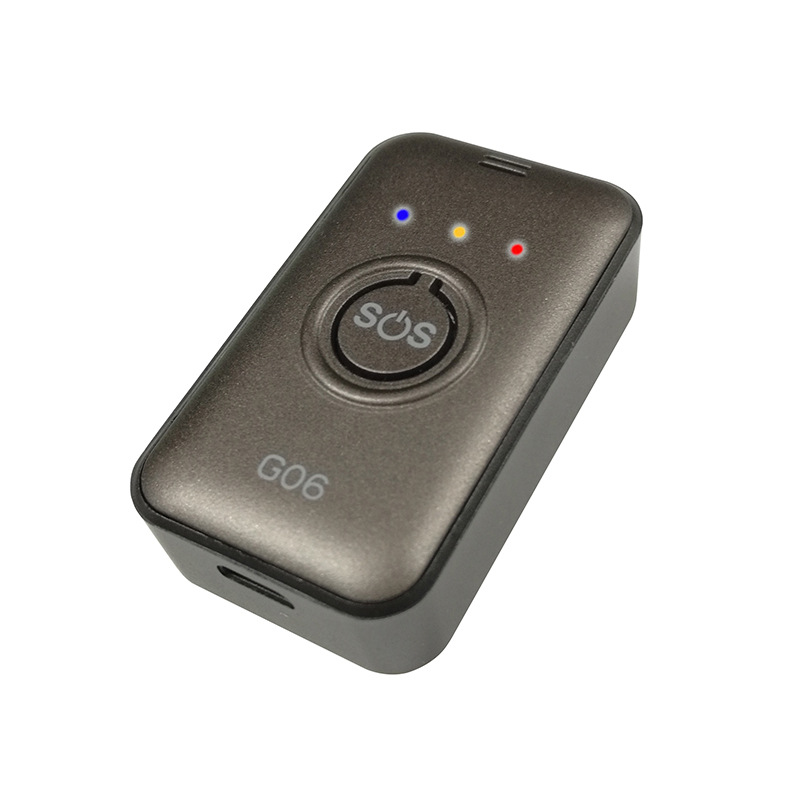 G06 GPS tracker with SOS button and anti-theft alarm