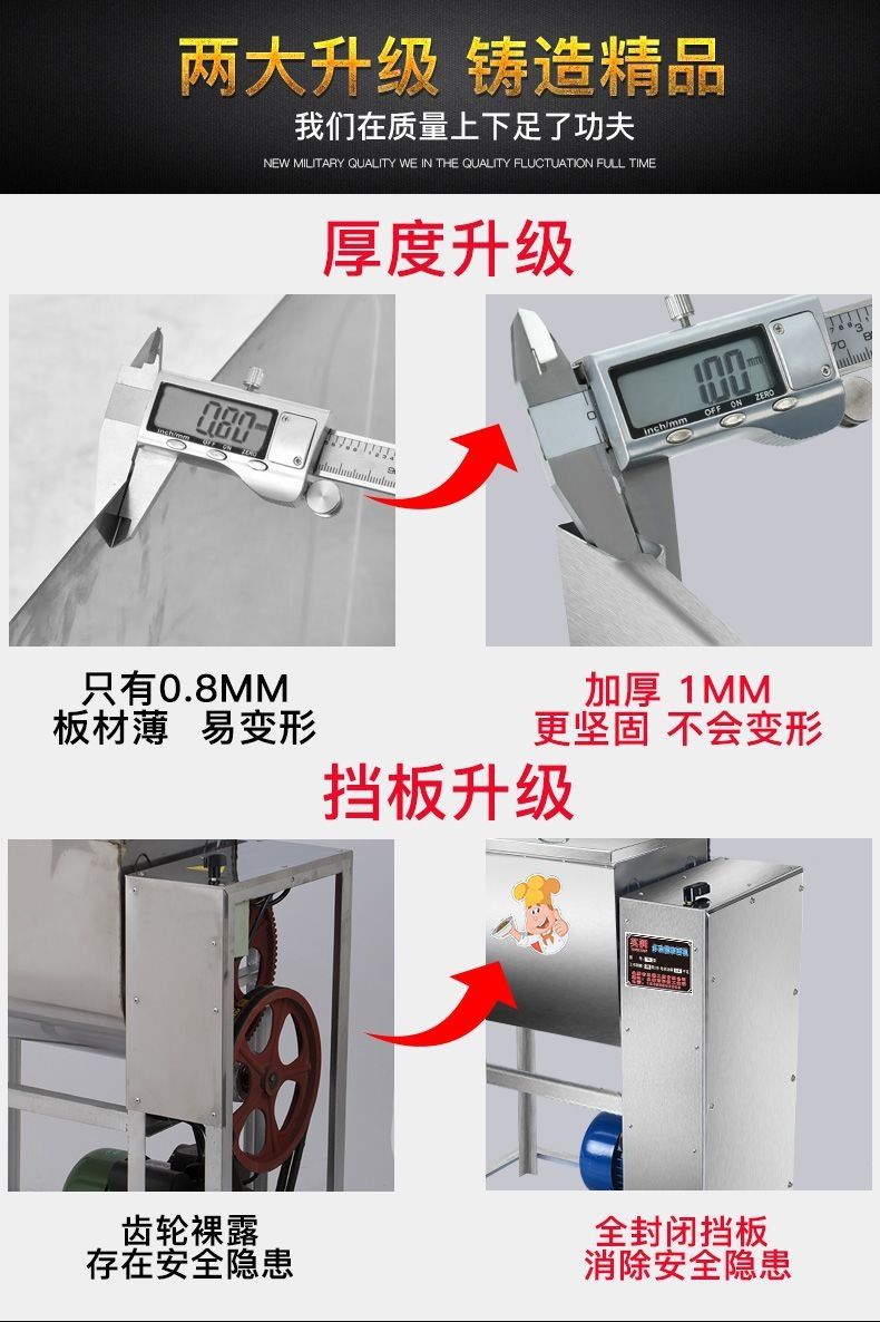 Automatic dough mixer, electric, 5-25 kg capacity household and commercial