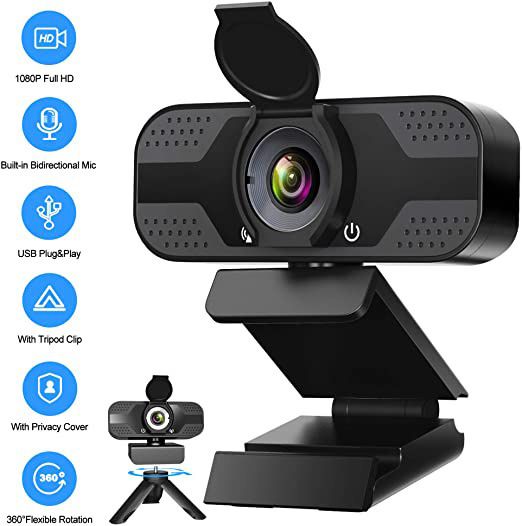 USB ağ kamerası, HD 1080P, web cam