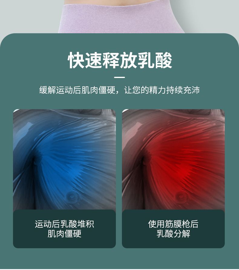 全球跨境经典迷你款机械按键筋膜枪健身棒按摩棒筋膜枪 跨境专享