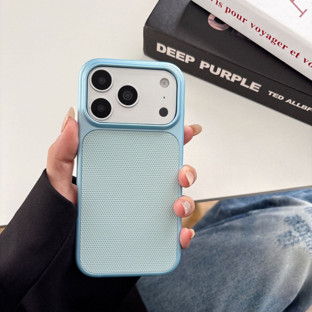 Apple iPhone 17 Pro Max elmas desenli hard kılıf, lüks