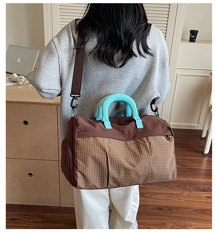 Large-capacity unisex travel bag dry-wet separation waterproof